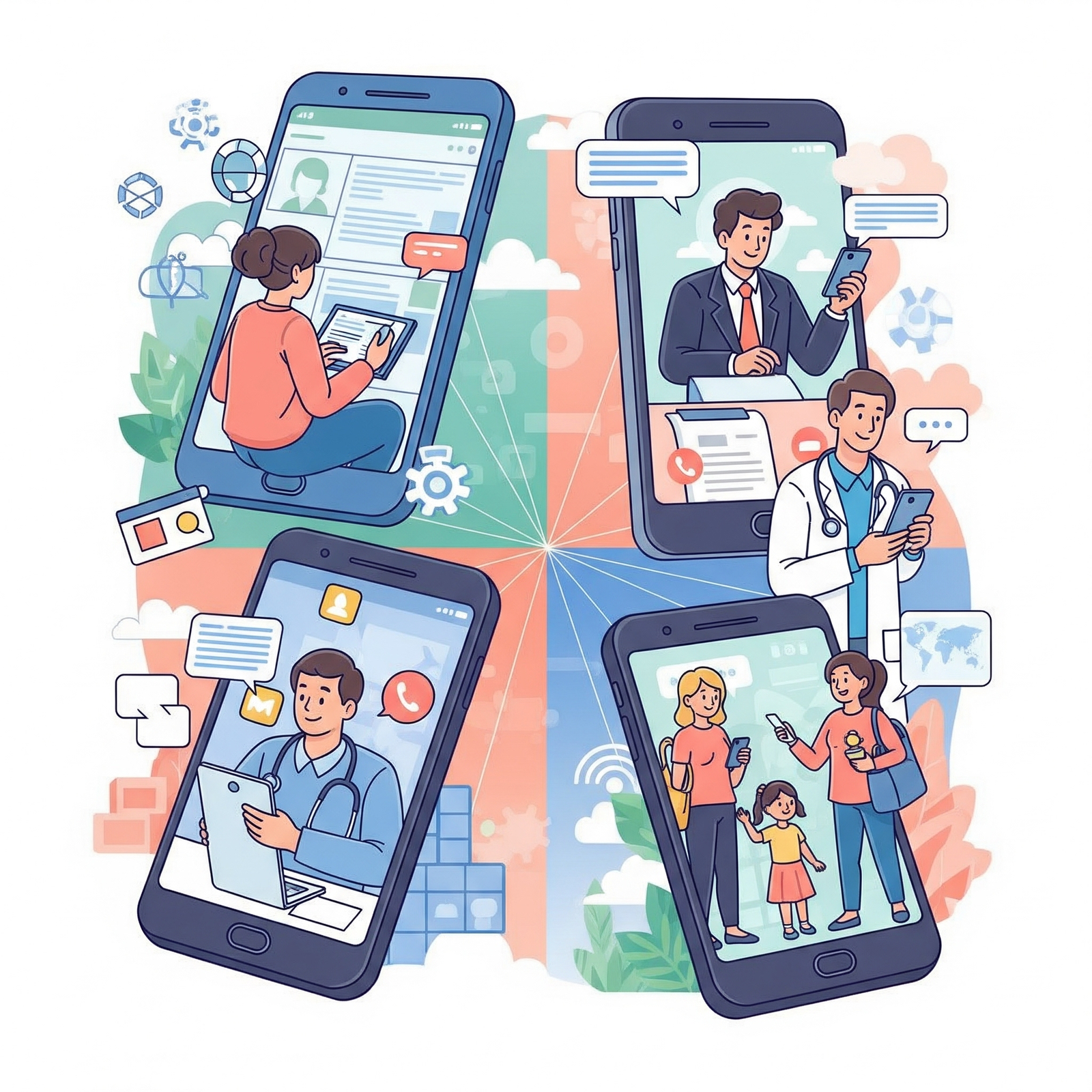 central tool for modern communication, work, health, and connection.