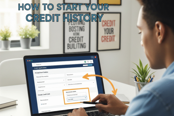 ¿Cómo Empezar a Construir Tu Historial de Crédito? Solicitando una tarjeta de crédito en línea para comenzar a construir su historial crediticio